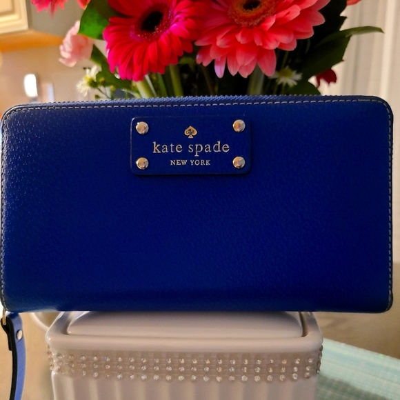 kate spade Handbags - Kate Spade ♠️ Wallet - Blue